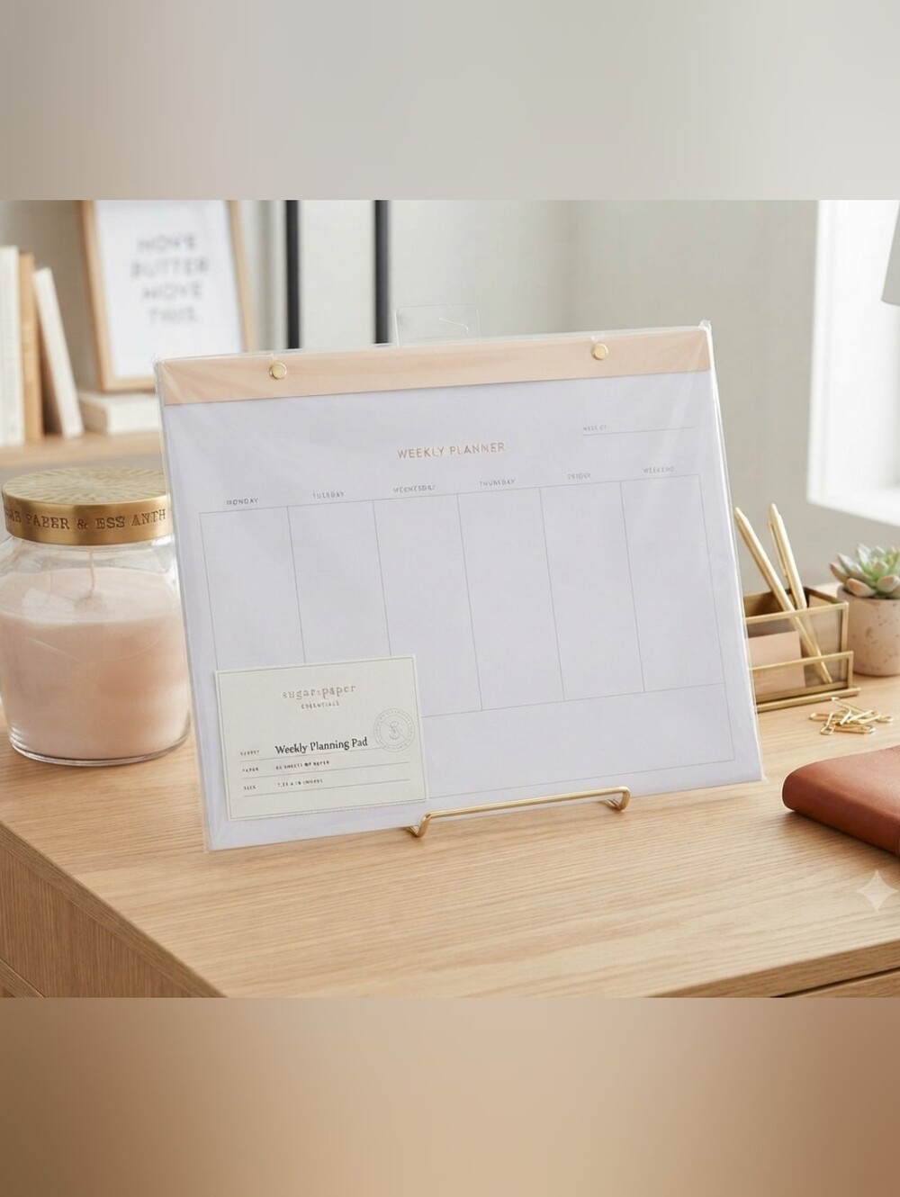 Sugar Paper Essentials Weekly Planning Pad